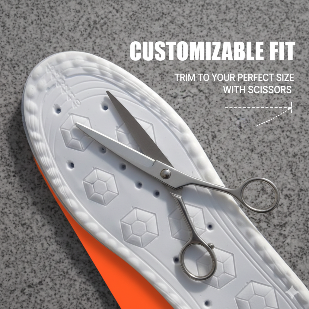 4D Imported Medicated Insoles - S4steps